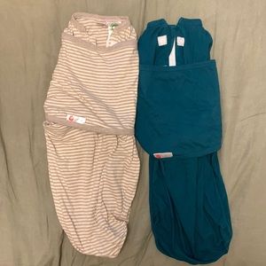 Embe sleep swaddles, set of 2